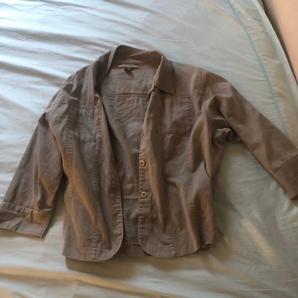green jacket